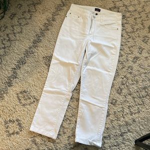 NYDJ women’s ankle white pants